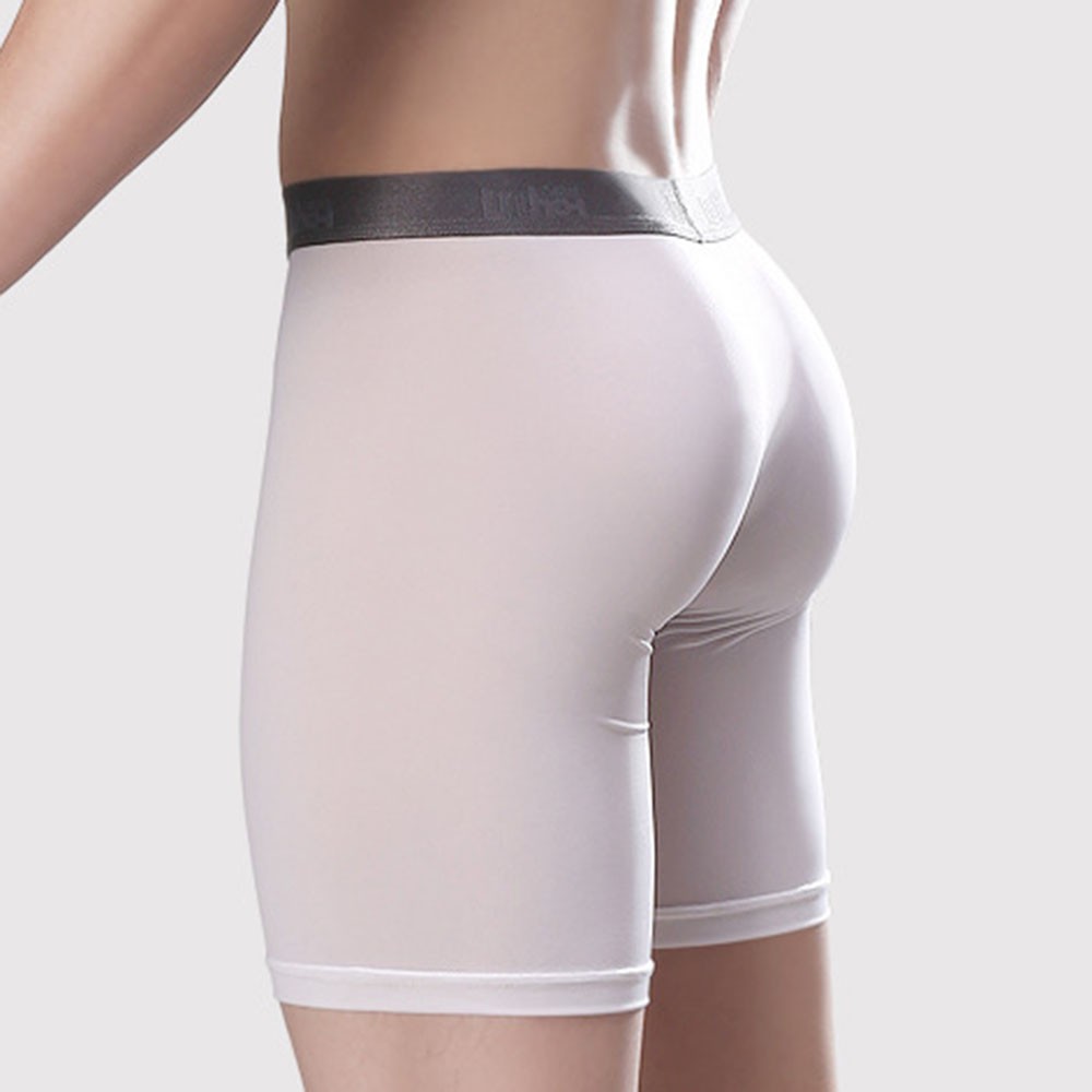 Compression Shorts Athletes - رجل ملابس داخلية طويلة U محدب