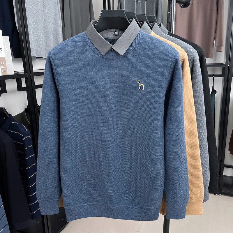 Thermal Long John - العلامة التجارية الفاخرة الرجال طويلة الأكمام