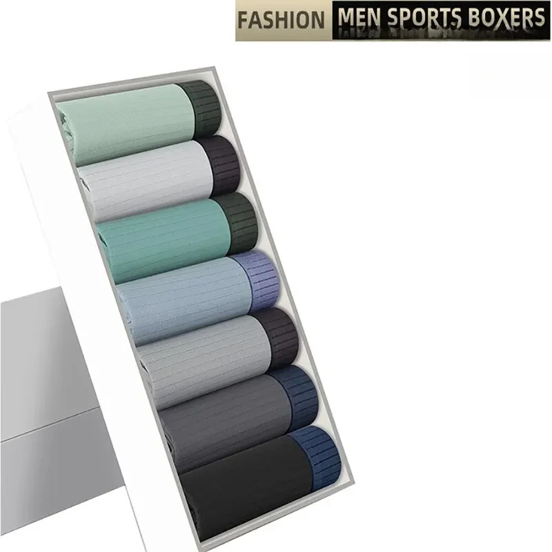 Boxer Brief Pack Cotton - الرجال القطن سراويل الملابس الداخلية الملاكمين