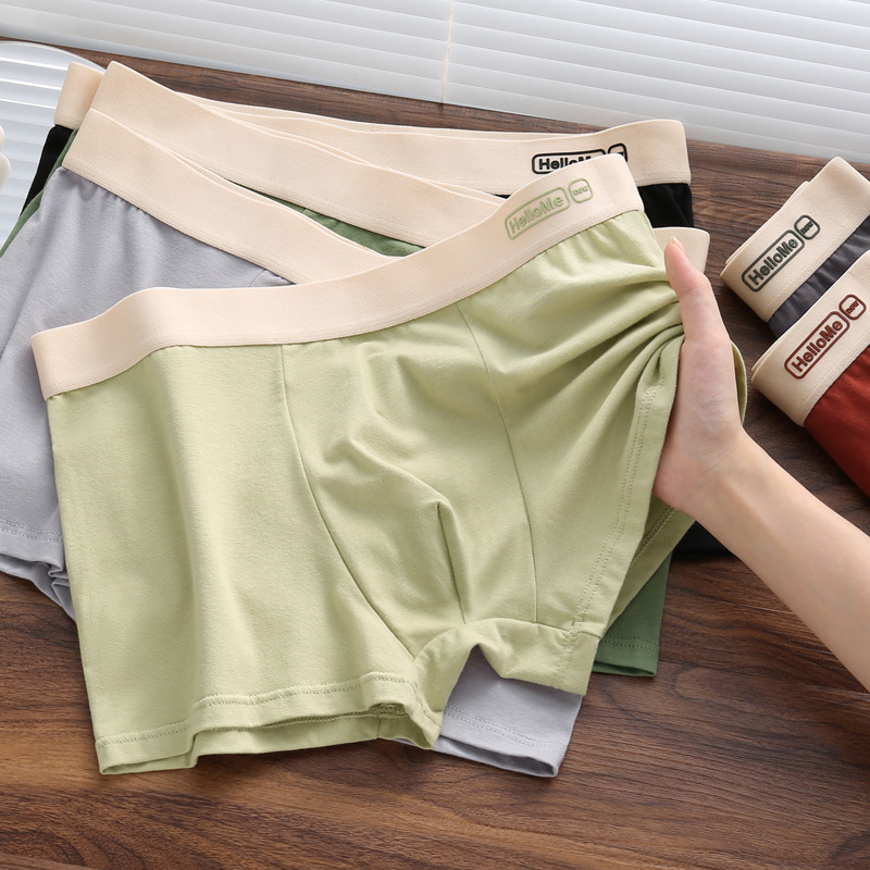 L-4XL تنفس القطن الرجال سراويل - مراجعة Boxer Brief Pack Cotton وسعره