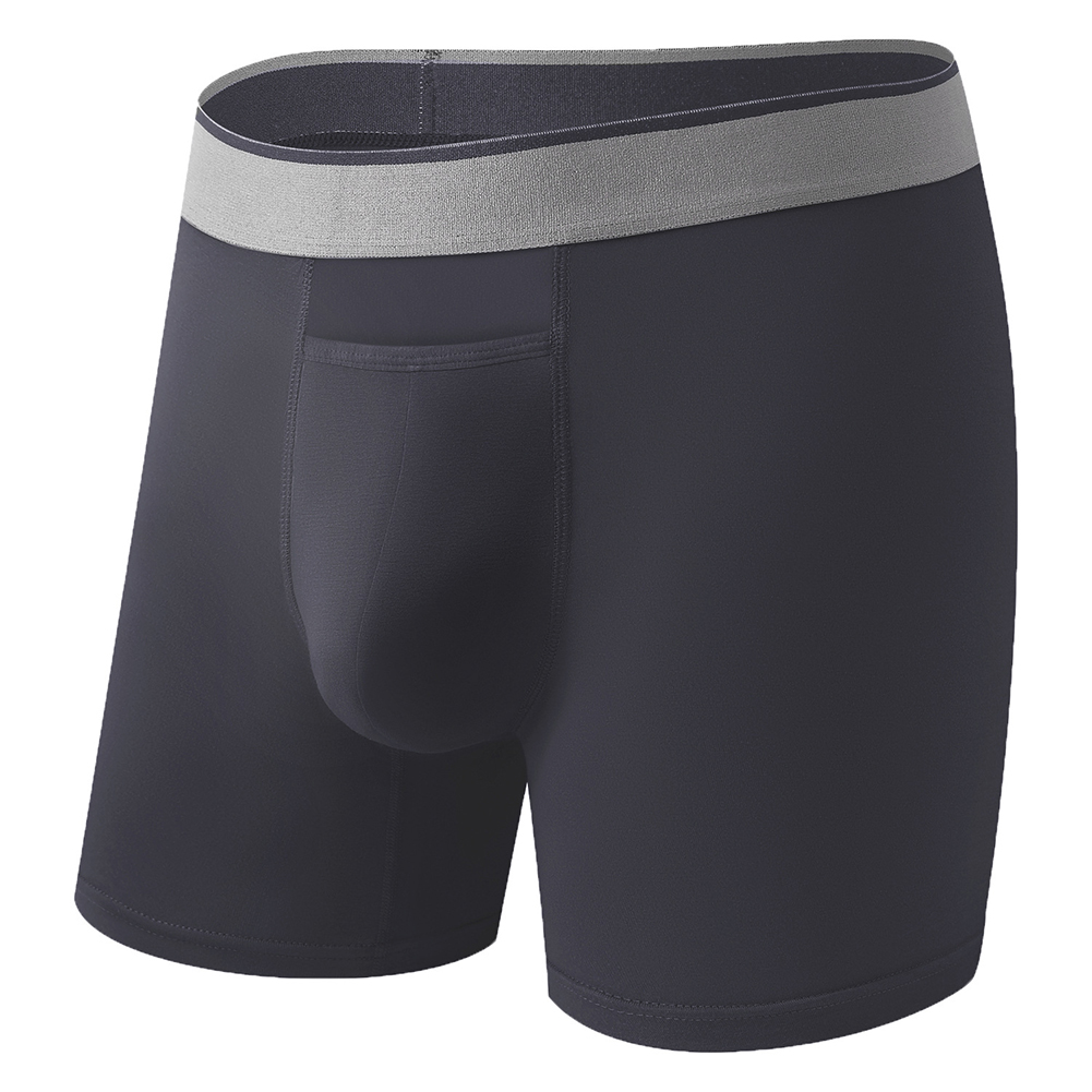 شورت رجالي طويل الساق بفتحة عل - مراجعة Bamboo Fiber Trunk وسعره