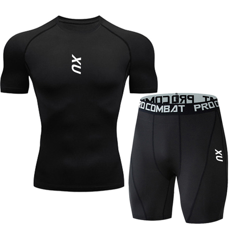 قميص رياضي جديد للرجال بأكمام  - مراجعة T Shirt Tight Fit وسعره