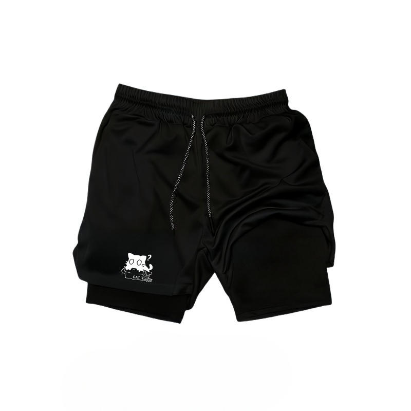 شورت رياضي رجالي سريع الجفاف و - مراجعة Compression Shorts Athletes وسعره