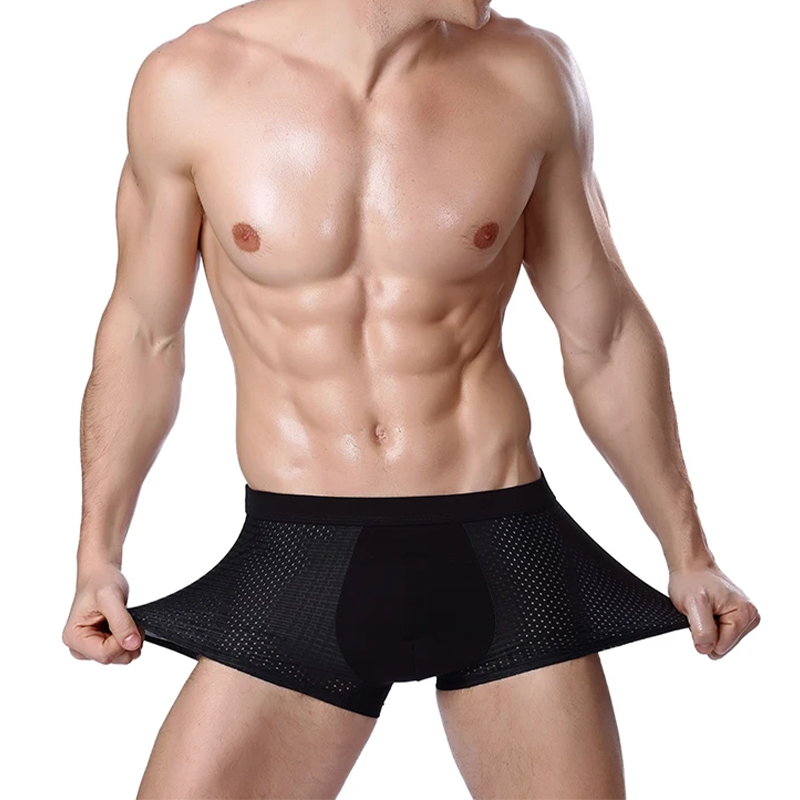 L-8XL زائد Banboo الألياف الرج - مراجعة Boxer Shorts Modal وسعره