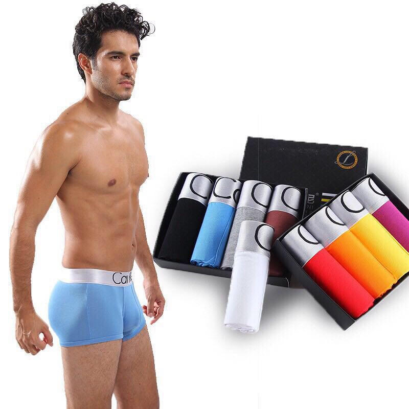 4 قطعة/الوحدة رجل الملابس الدا - مراجعة Boxer Brief Pack Cotton وسعره