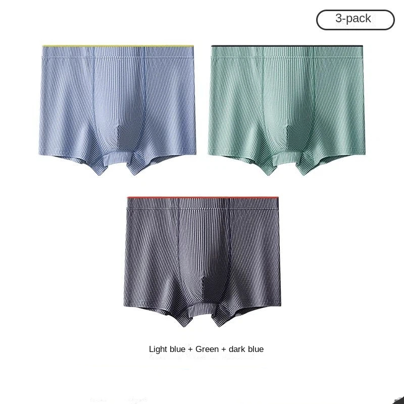 3 قطع ملابس داخلية رجالية كبير - مراجعة Boxer Brief Pack Cotton وسعره