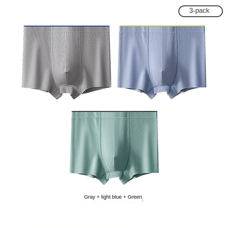 3 قطع ملابس داخلية رجالية كبير - مراجعة Boxer Brief Pack Cotton وسعره