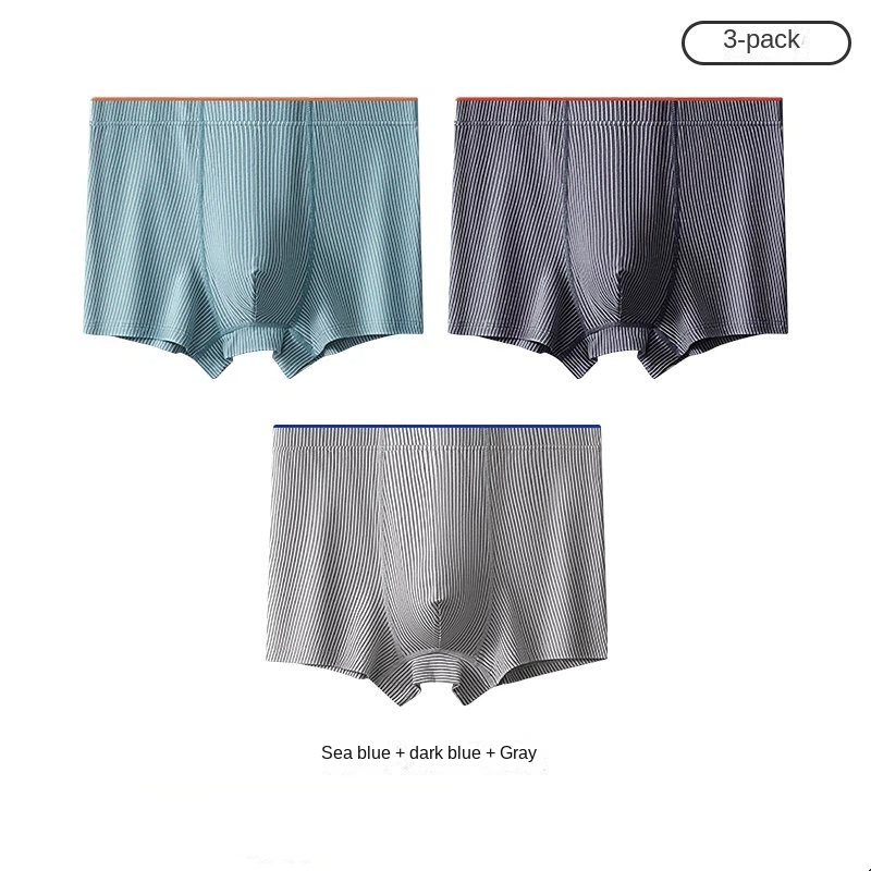 3 قطع ملابس داخلية رجالية كبير - مراجعة Boxer Brief Pack Cotton وسعره