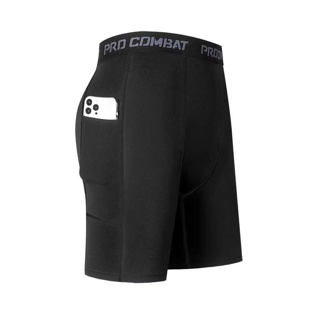 شورتات رياضية للرجال مع جيوب،  - مراجعة Compression Shorts Athletes وسعره