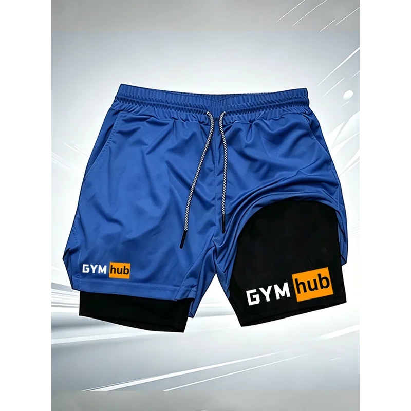 شورت رياضي رجالي 2 في 1 بطبقة  - مراجعة Compression Shorts Athletes وسعره