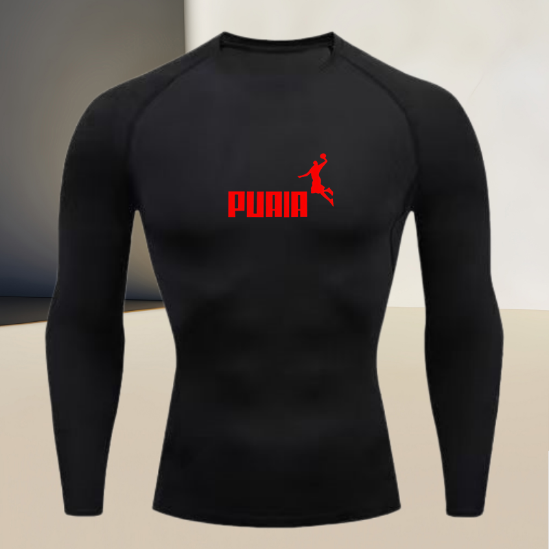 تي شيرت رياضي رجالي بأكمام طوي - مراجعة T Shirt Tight Fit وسعره