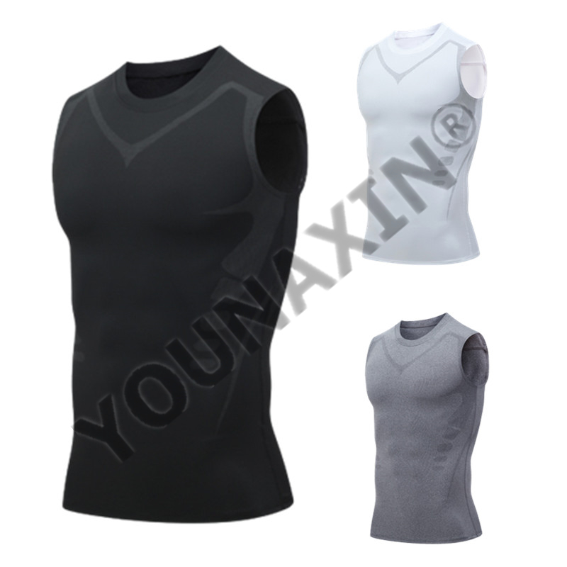3 قطع من قمصان الرجال بدون أكم - مراجعة T Shirt Tight Fit وسعره